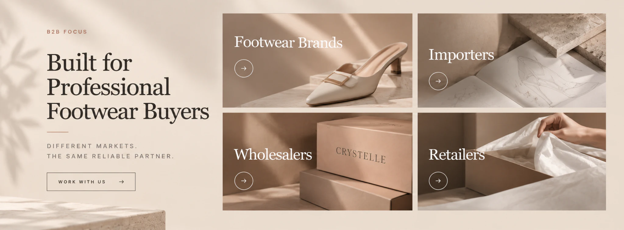 Built for professional footwear buyers