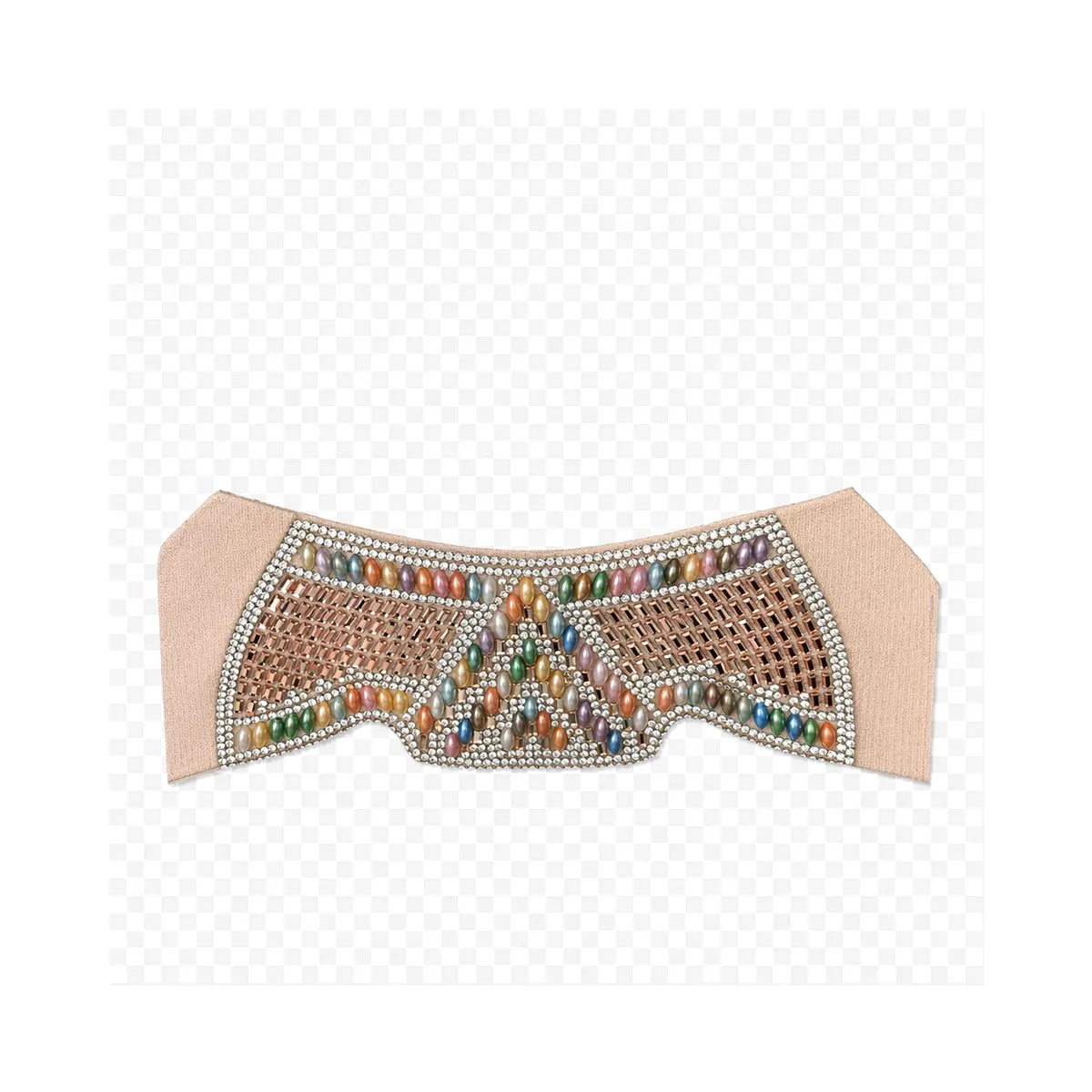 Colorful Rhinestone Shoe Upper – 4 Colors detail 5