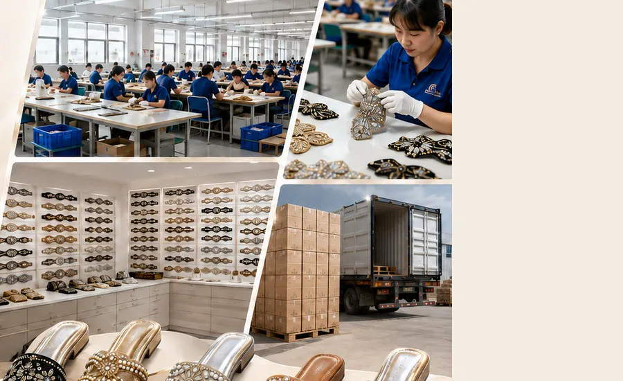 CRYSTELLE product development, inspection, packing, and shipping work
